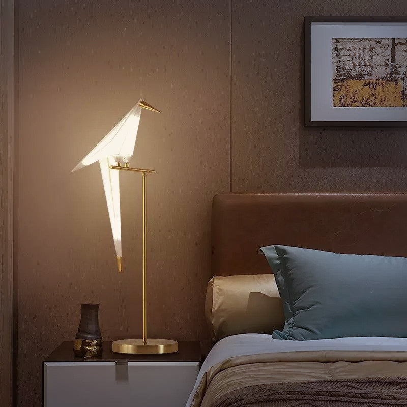 AlaPlica Origami Bird Magnetic Light - Rechargeable LED Sculptural Accent Lamp 6