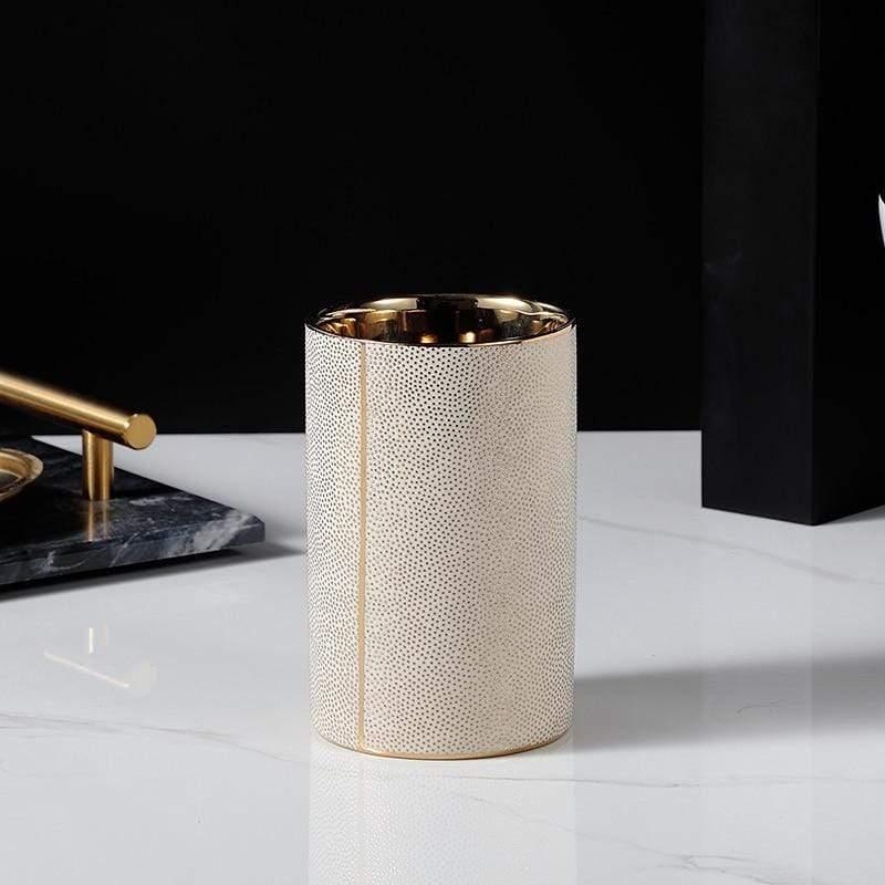 Bathroom Accessories Set – Luxurious Ceramic for Elegant Organisation 7