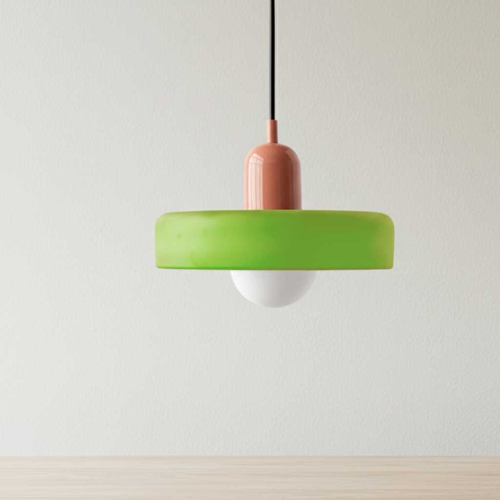 Bauhaus-Inspired Glass Pendant Light – Modern Kitchen Pendant Lighting Fixture 20