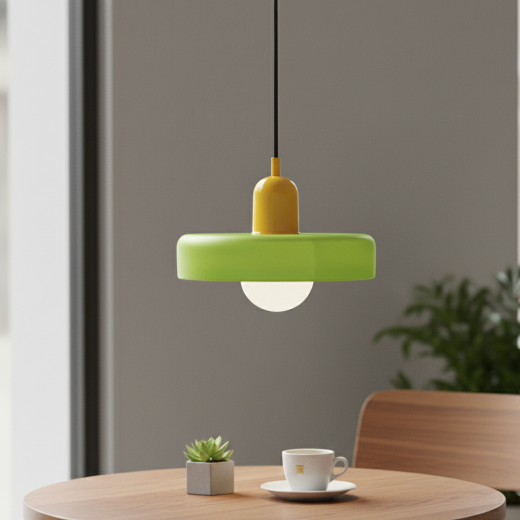 Bauhaus-Inspired Glass Pendant Light – Modern Kitchen Pendant Lighting Fixture 22