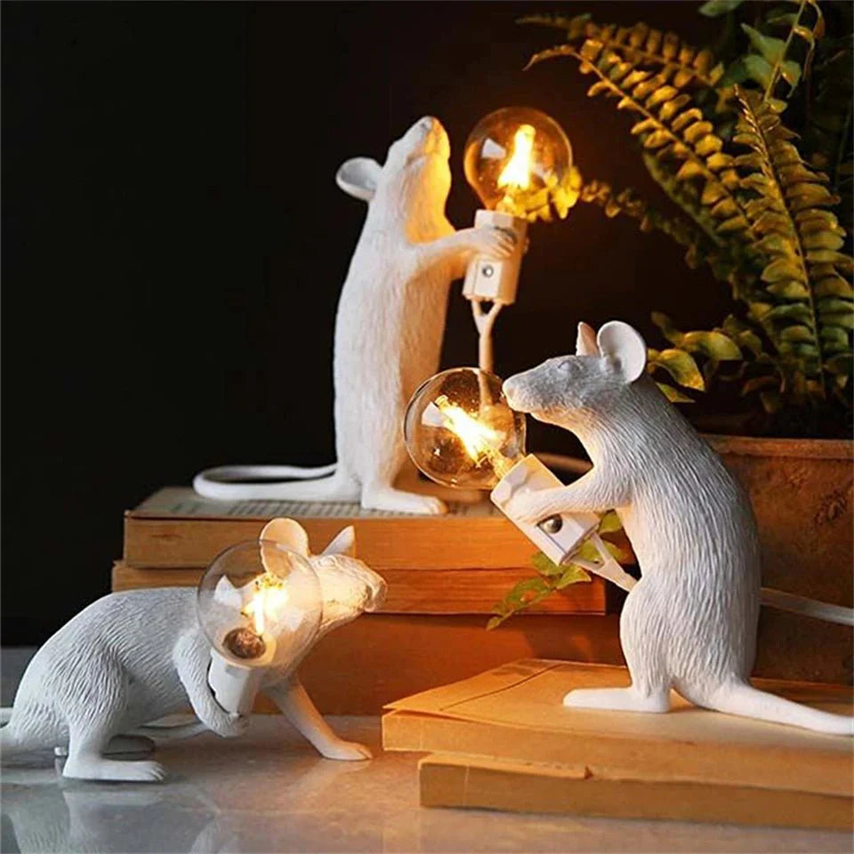 Charming Art Deco Table Lamp – Unique LED Design for Bedroom and Living Room 2
