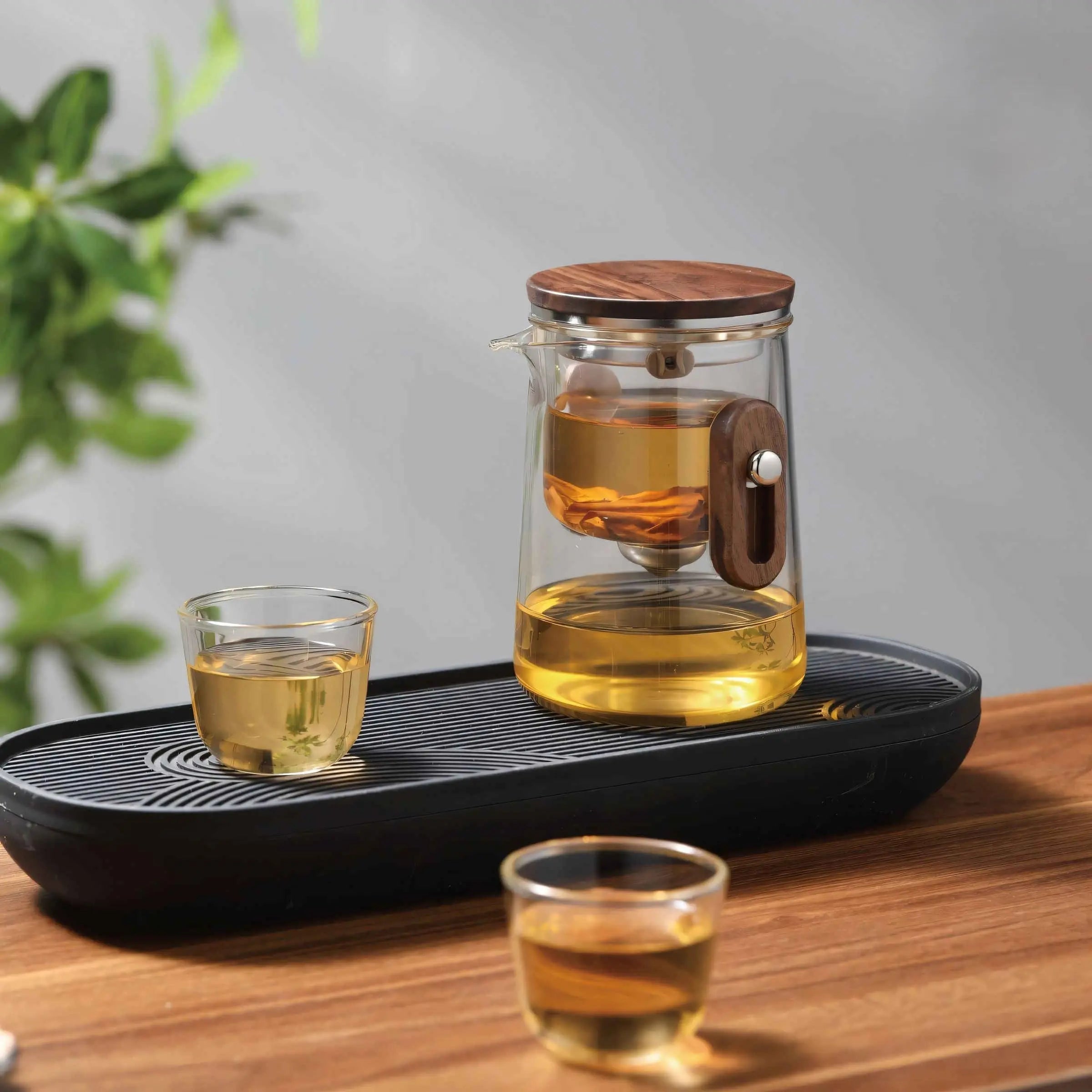 Compact Travel Tea Set – Lightweight Borosilicate Glass with Advanced Filtration 5