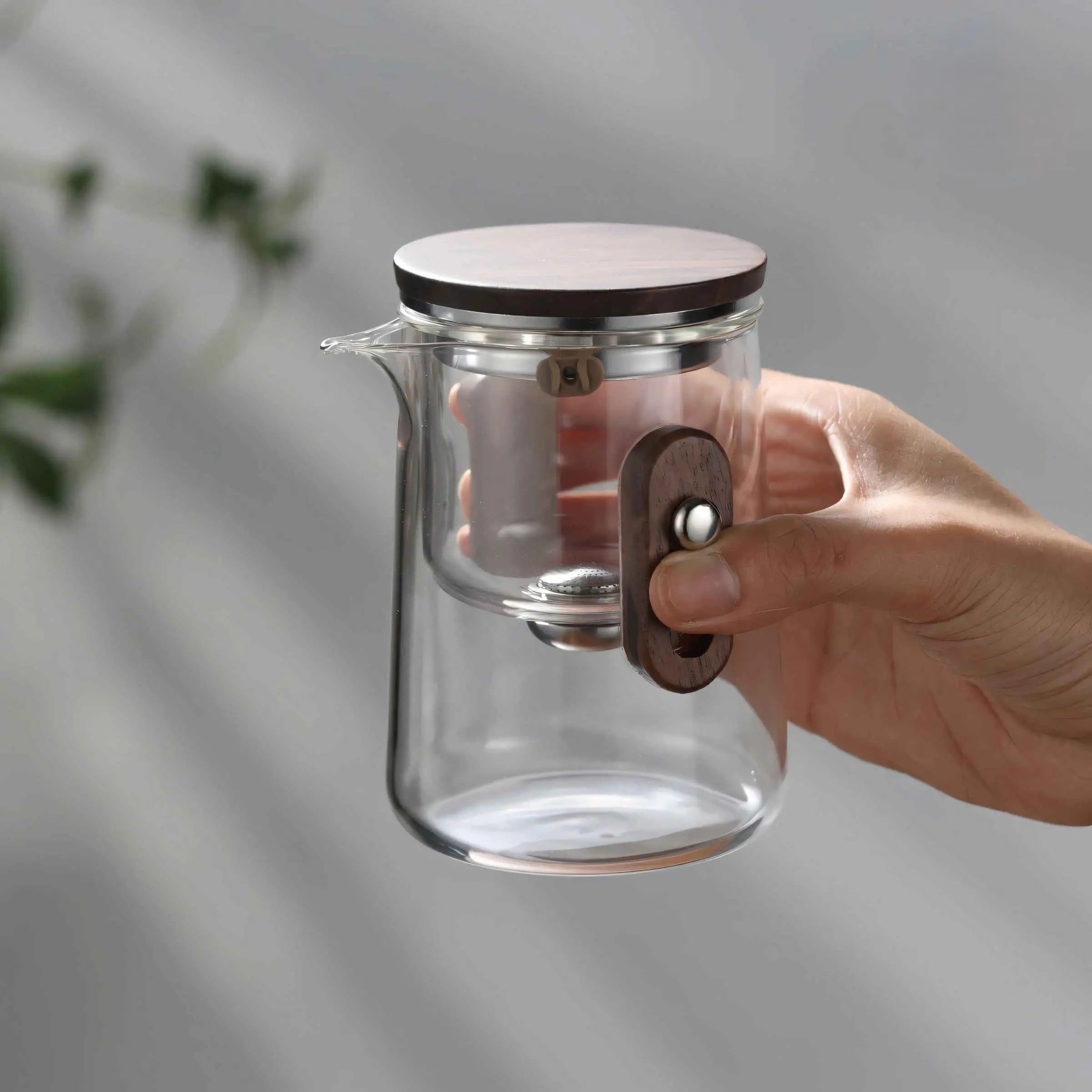 Compact Travel Tea Set – Lightweight Borosilicate Glass with Advanced Filtration 6