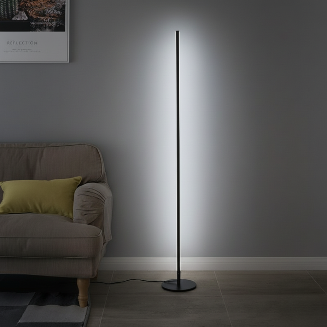 DuctusLux Geometric LED Floor Lamp - Dimmable Multi-Head Standing Light with Remote 7