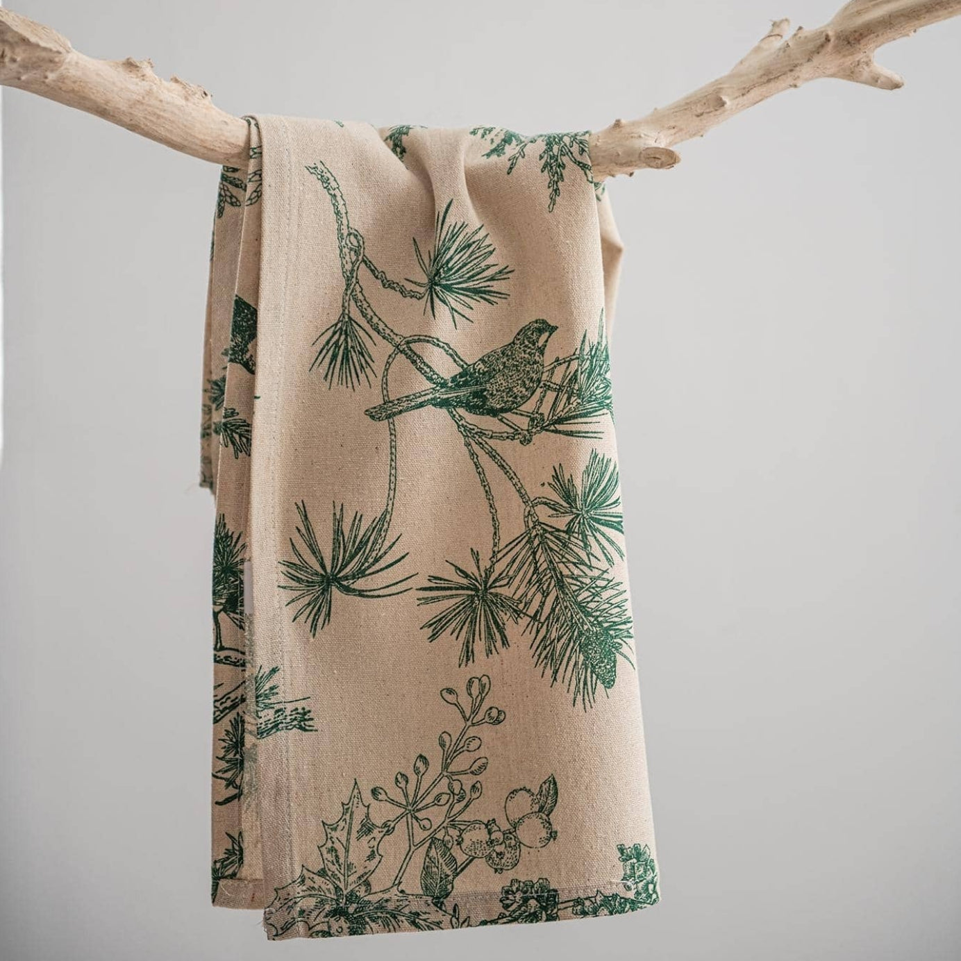 Elegant Botanical Placemats – Soft Cotton Linen Blend with Double-Stitched Durability 2