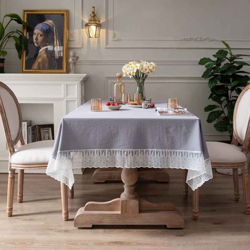 Elegant Cotton Tablecloth – Durable, Versatile, and Soft for Any Occasion 9