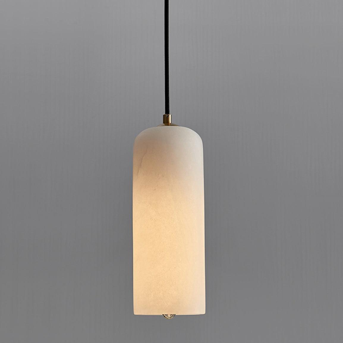 Elegant Modern Alabaster Pendant Light – Stylish Brass Finish for Kitchen Island 0
