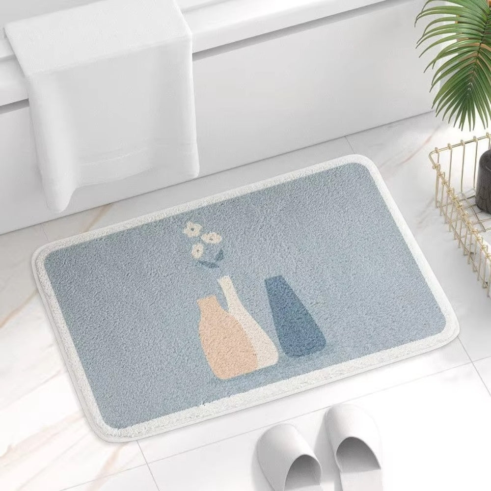 Elegant Night Sky Bath Mat – Soft Microfiber Blend for Absorbent Comfort 9