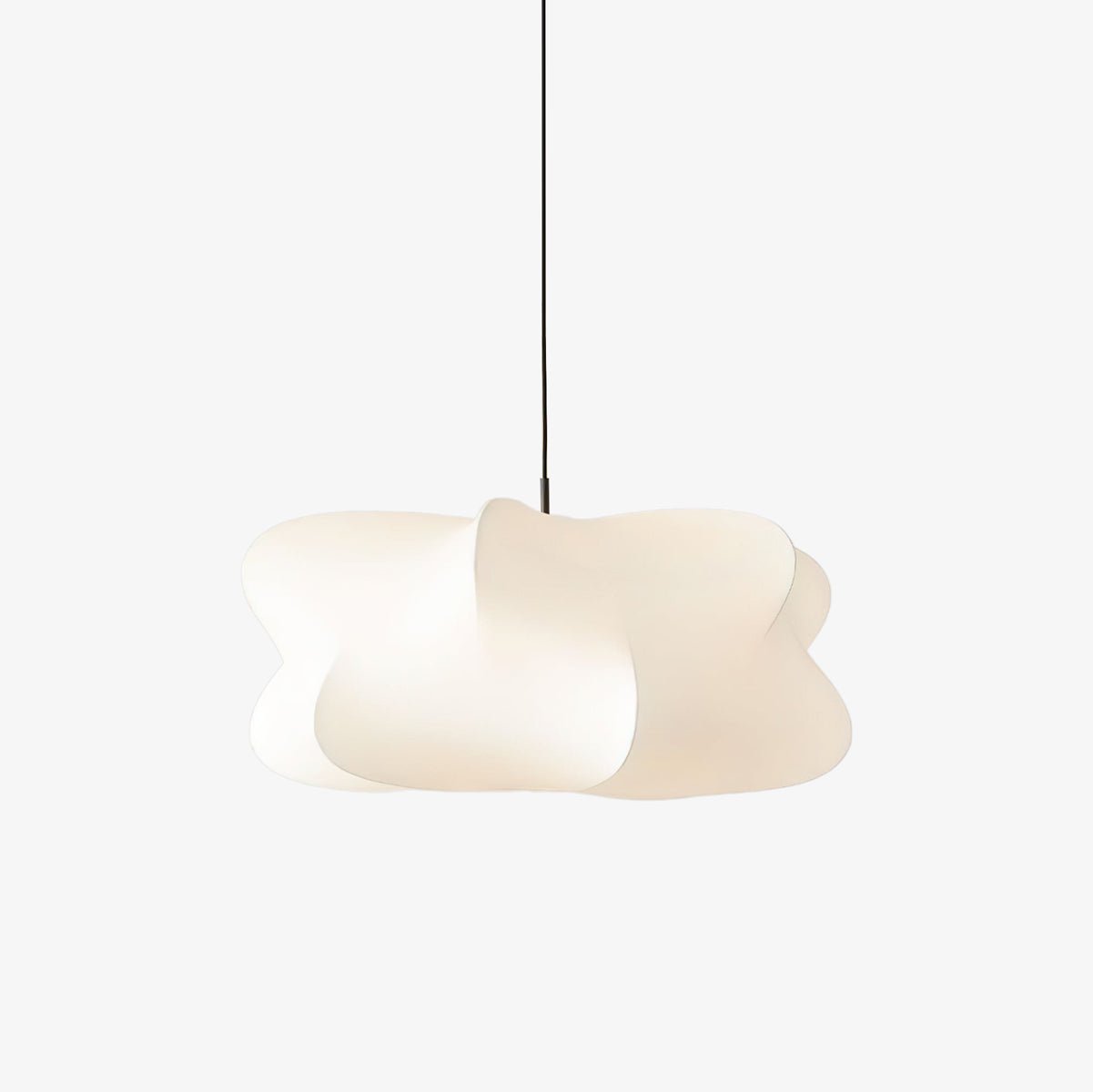 Elegant Silk Cocoon Pendant Light – Modern Design with Adjustable Hanging Cable 2