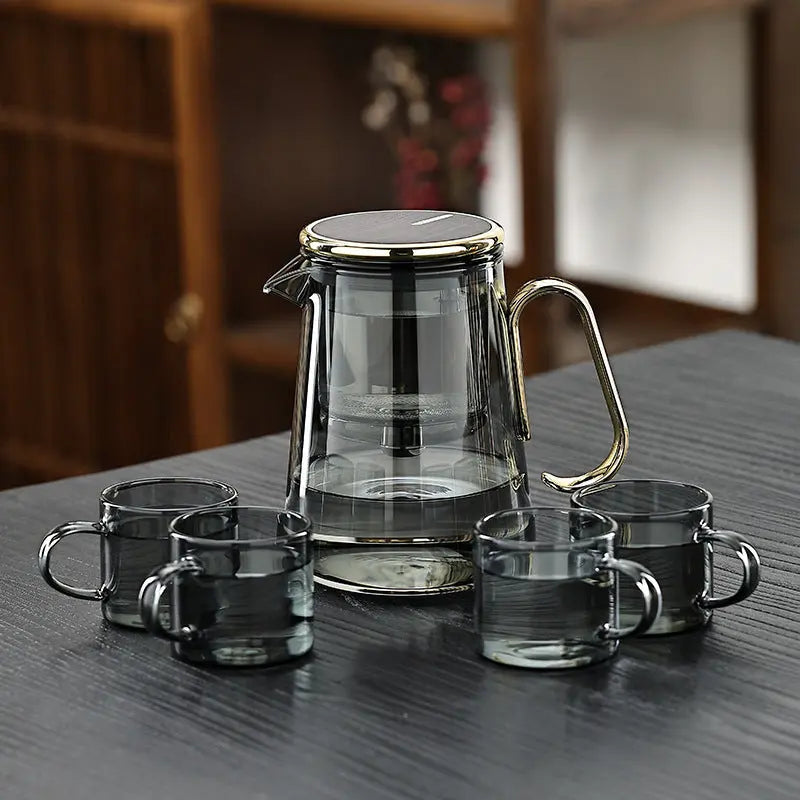 Innovative Glass Teapot with Infuser – Heat-Resistant Borosilicate and 700ml Capacity 2