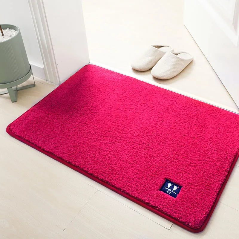 Luxurious Soft Non-Slip Bath Mat – Thick, Absorbent, Stylish Stripe Design