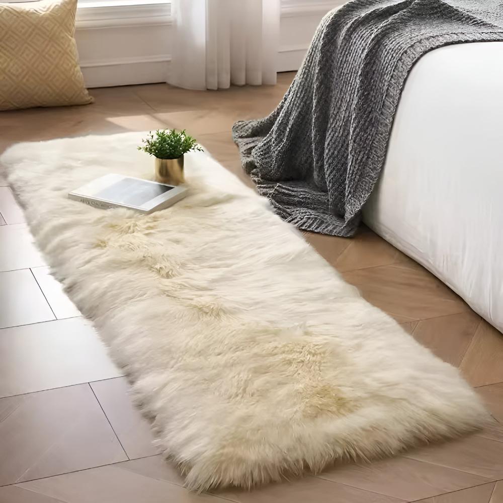 Luxurious Faux Fur Couch Cover – Soft, Durable, and Stylish Protection 0