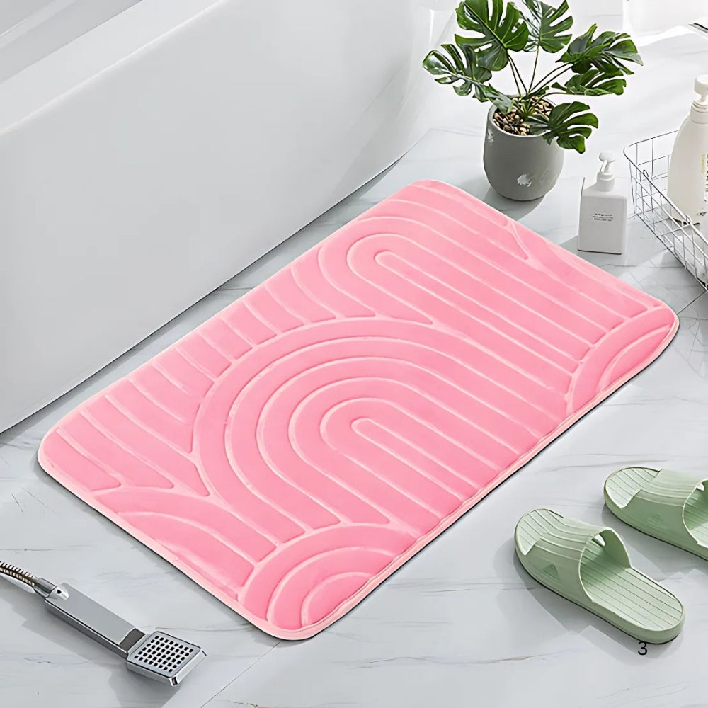 Luxurious Non-Slip Bath Mat – Ultra-Soft Cashmere with Modern Design 1