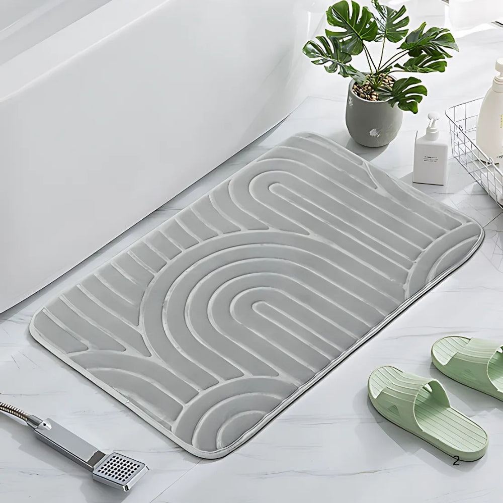 Luxurious Non-Slip Bath Mat – Ultra-Soft Cashmere with Modern Design 2