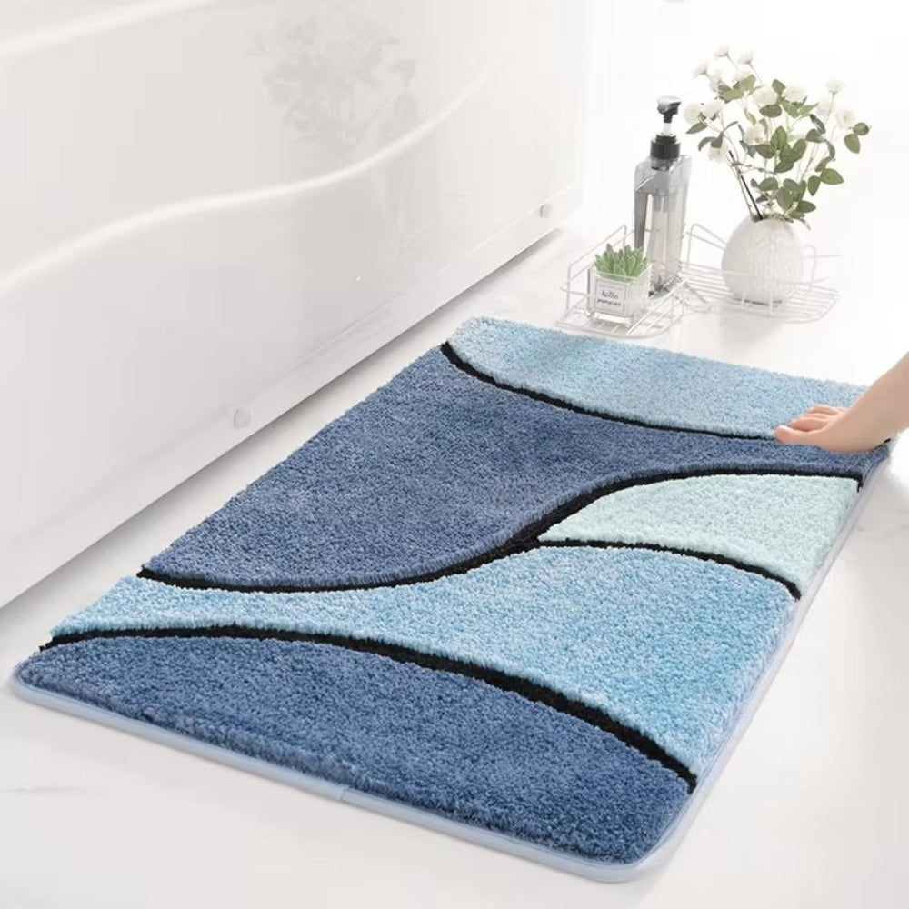 Luxury Plush Non-Slip Bath Mat – Absorbent, Soft, Modern Design 0