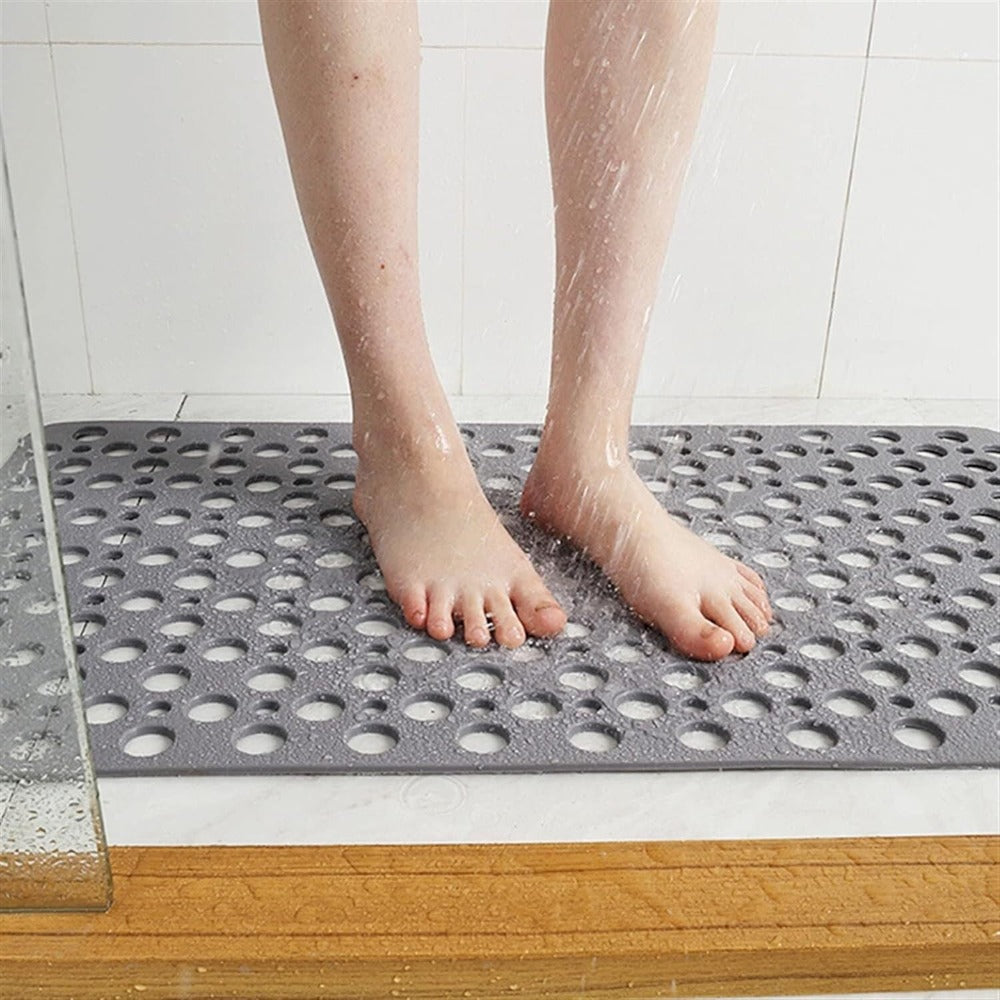 Non-Slip Antibacterial Shower Mat – Suction Cup Design for Safety and Hygiene 1