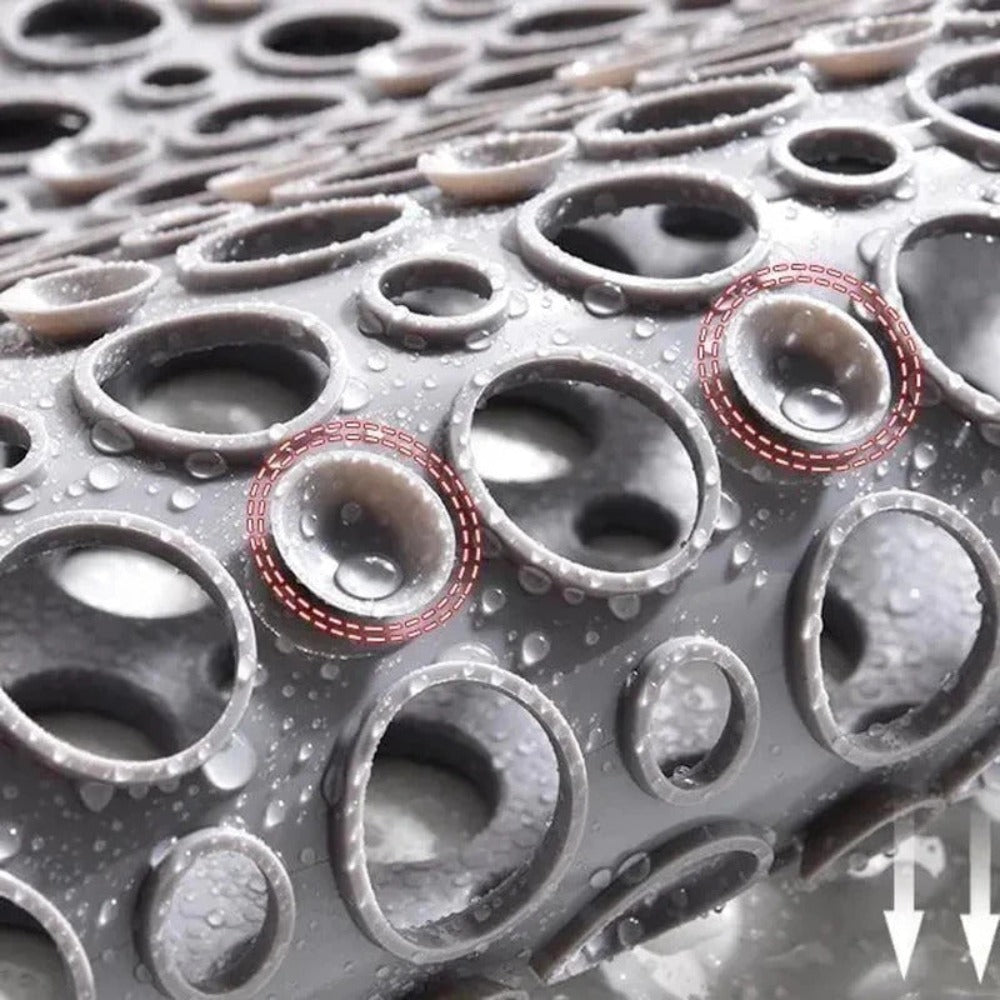 Non-Slip Antibacterial Shower Mat – Suction Cup Design for Safety and Hygiene 3