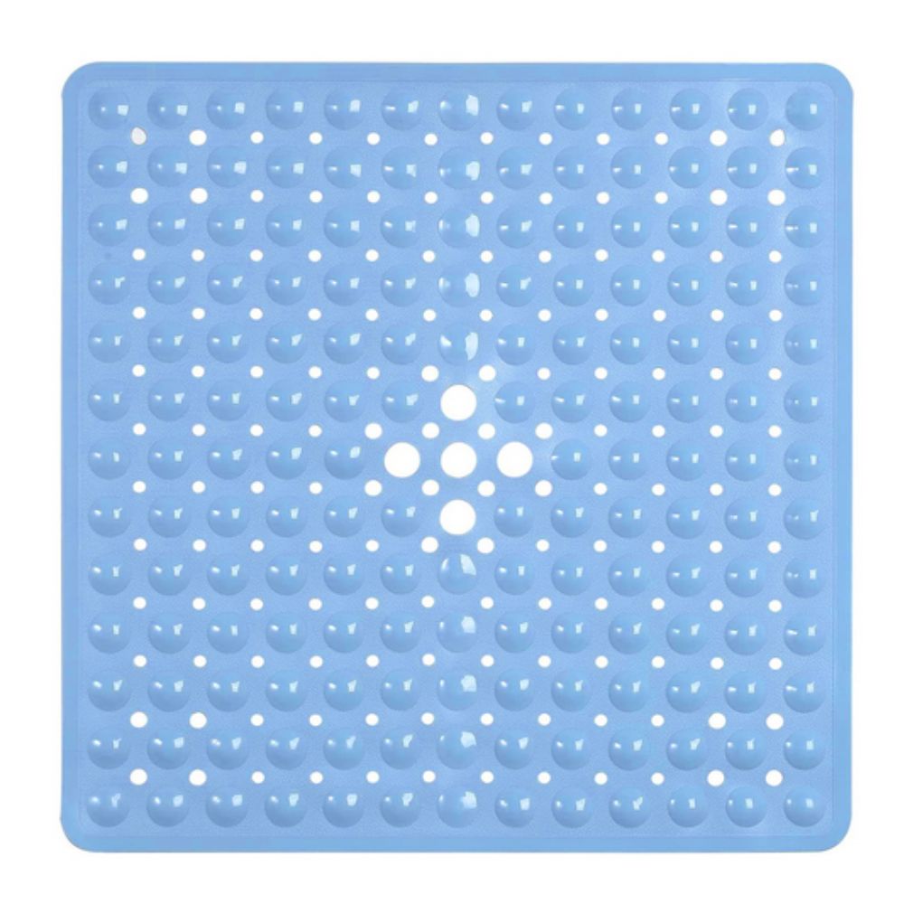 Non-Slip Bath Mat – Stylish Square Design with Strong Suction and Quick Drainage 5