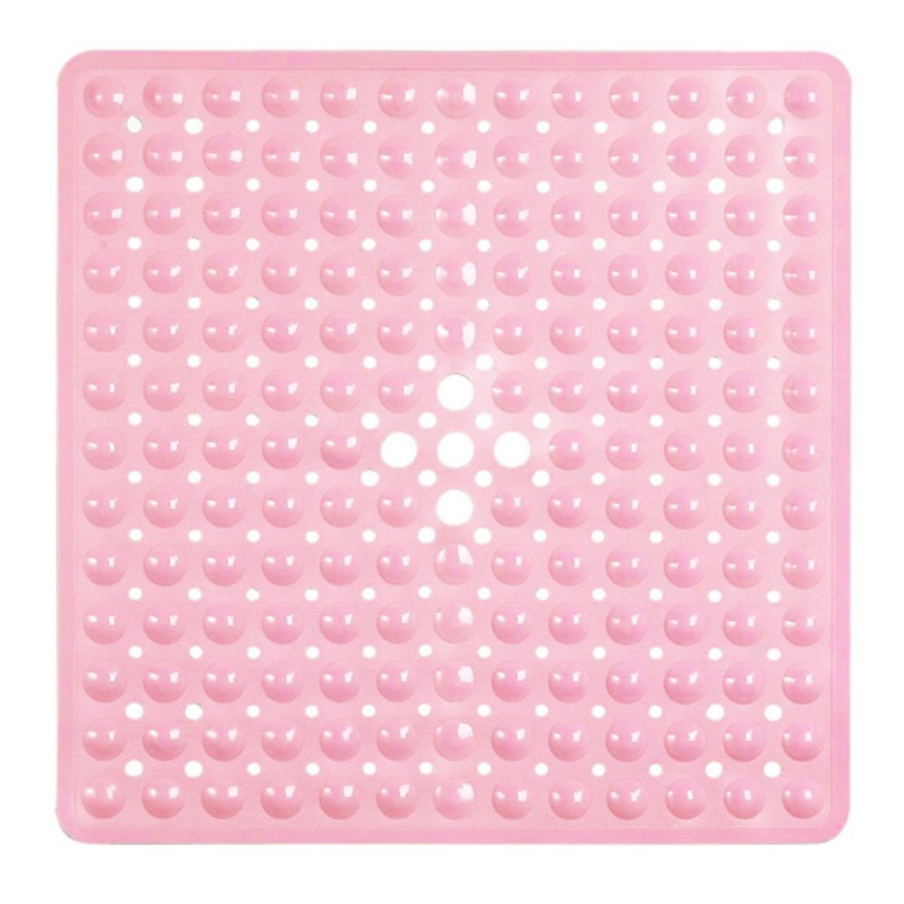 Non-Slip Bath Mat – Stylish Square Design with Strong Suction and Quick Drainage 6