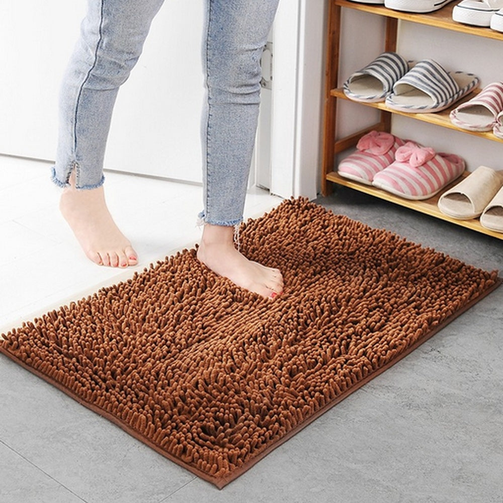 Non-Slip Ultra-Soft Chenille Bath Mat – Plush, Absorbent, and Eco-Friendly Design 6