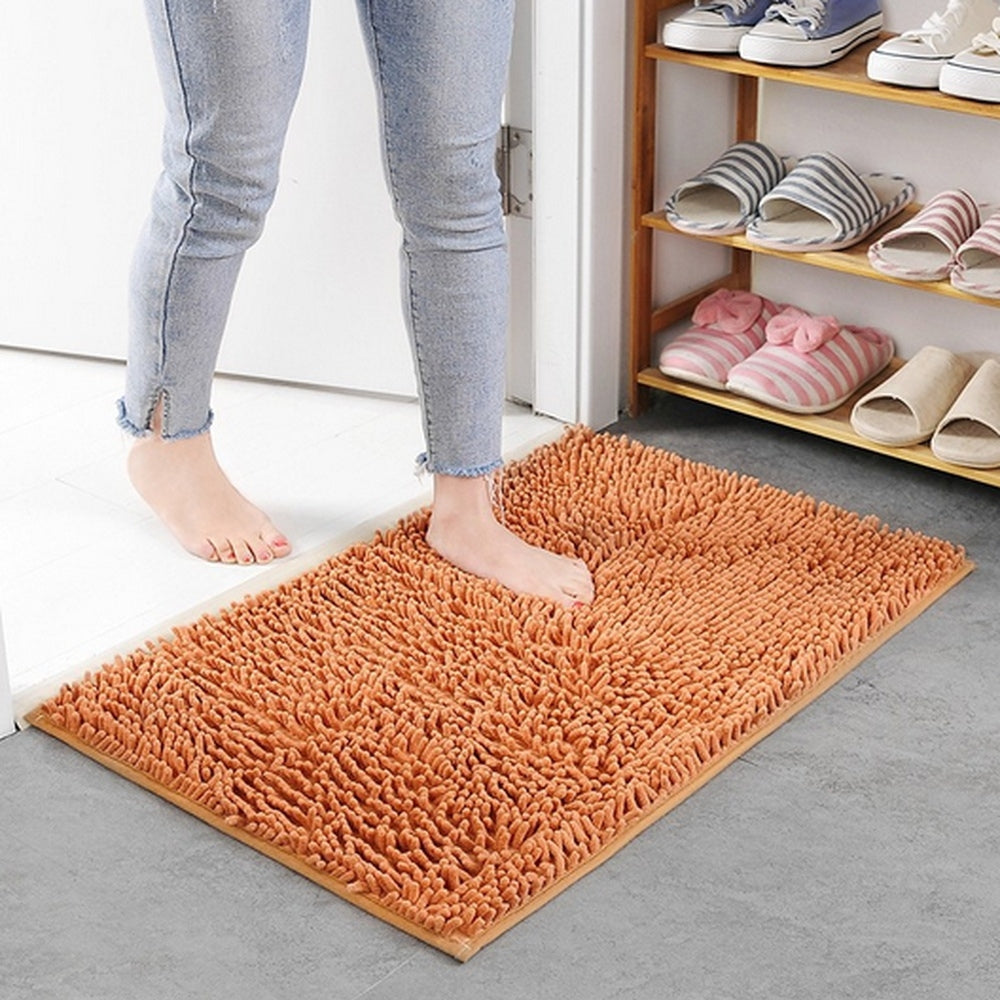 Non-Slip Ultra-Soft Chenille Bath Mat – Plush, Absorbent, and Eco-Friendly Design 8