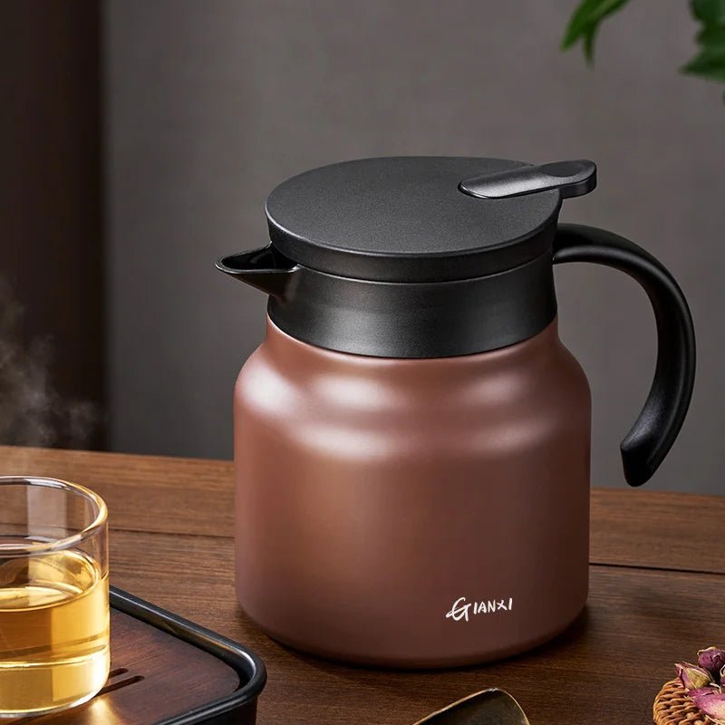 Premium Insulated Teapot with Infuser – Durable Stainless Steel and User-Friendly Design 1