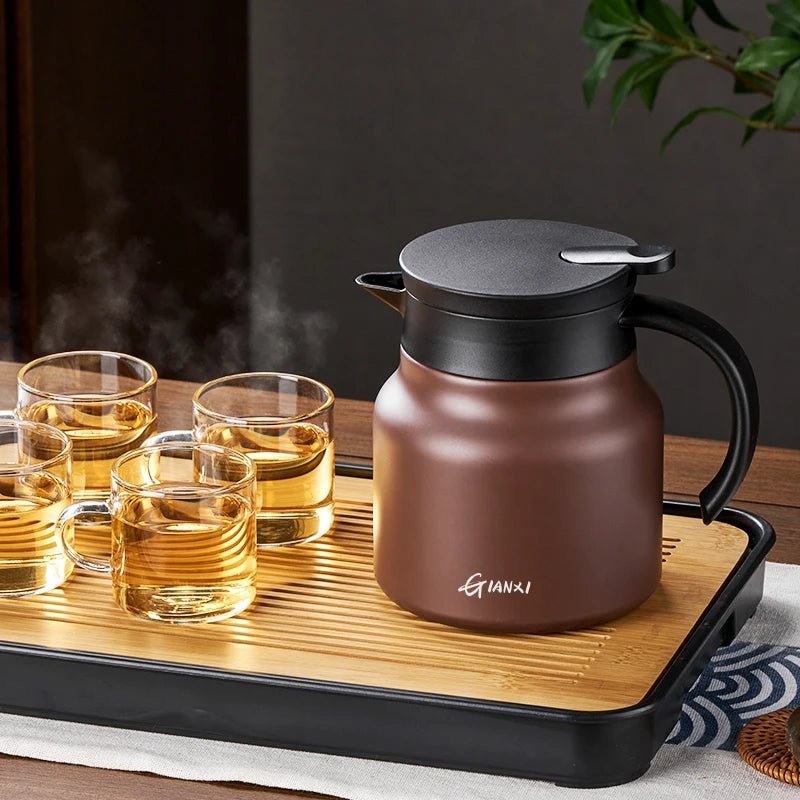 Premium Insulated Teapot with Infuser – Durable Stainless Steel and User-Friendly Design 3