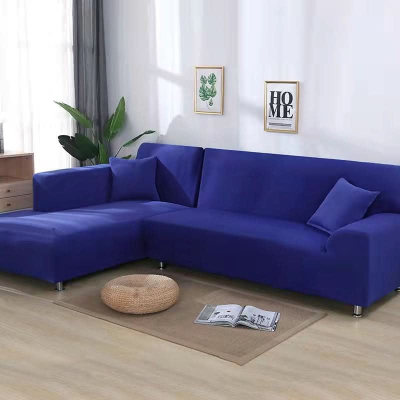 Stretch Sofa Slipcover – Luxurious Velvet Non-Slip Protection for L-Shape Couches