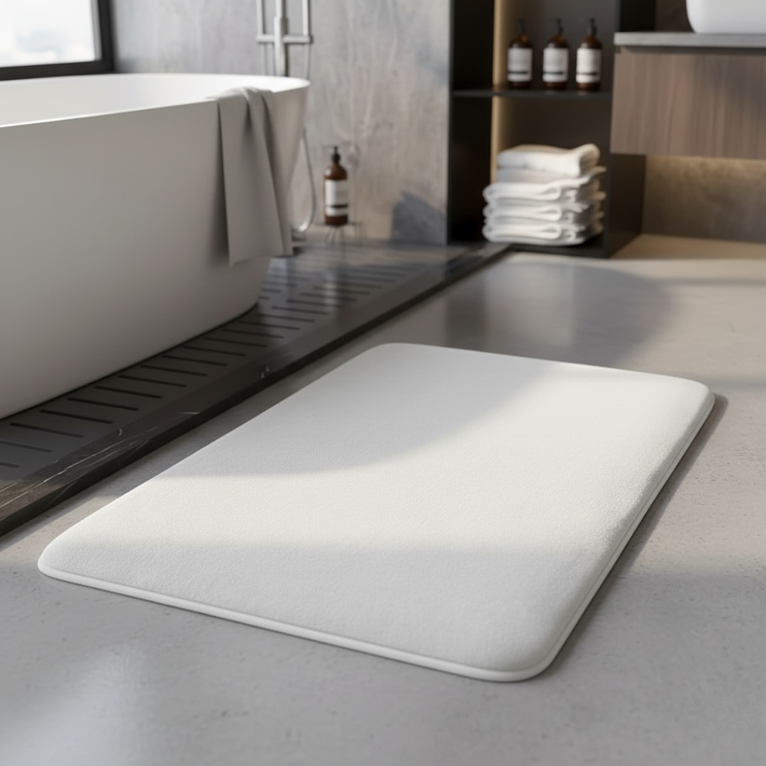 Super absorbent floor mat, super absorbent bath mat, super anti slip coral velvet bathroom floor mat, door mat
