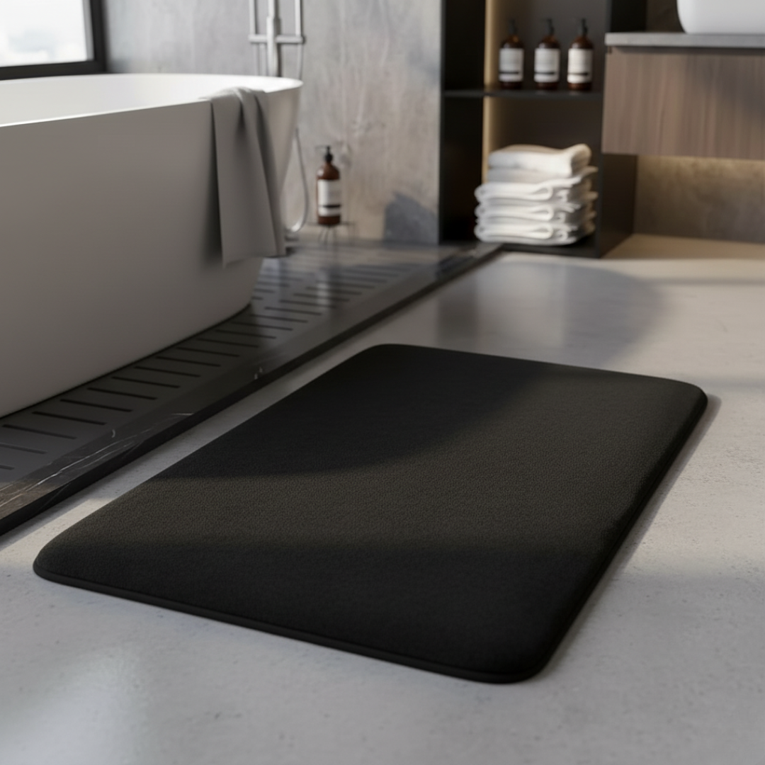 Super absorbent floor mat, super absorbent bath mat, super anti slip coral velvet bathroom floor mat, door mat
