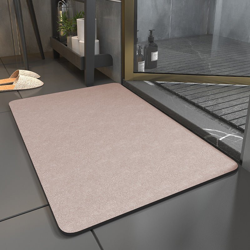 Sustainable Micro Suede Bath Mat 1