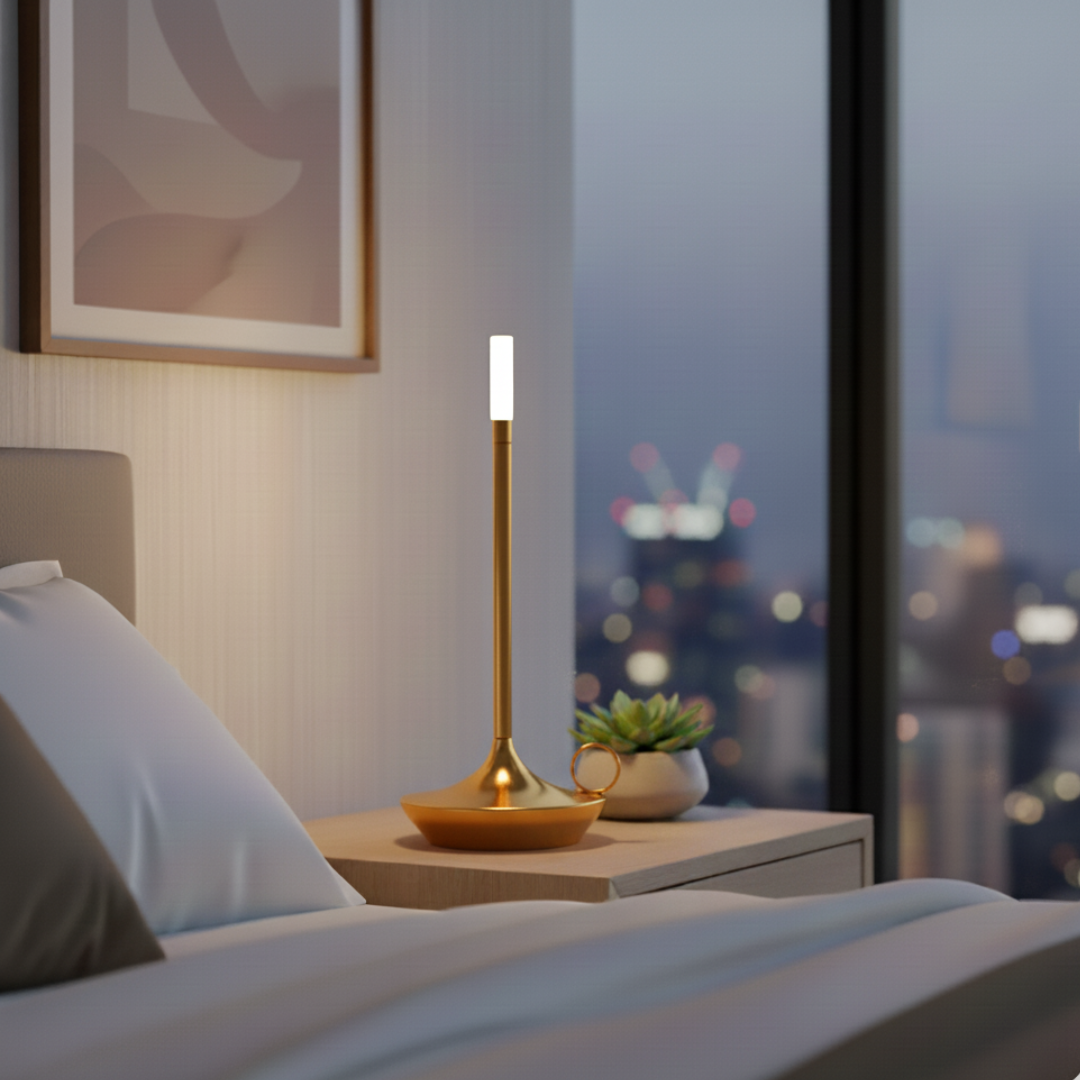 Table Lamp Cordless LED Dimmable Portable Aluminum Scandinavian Design