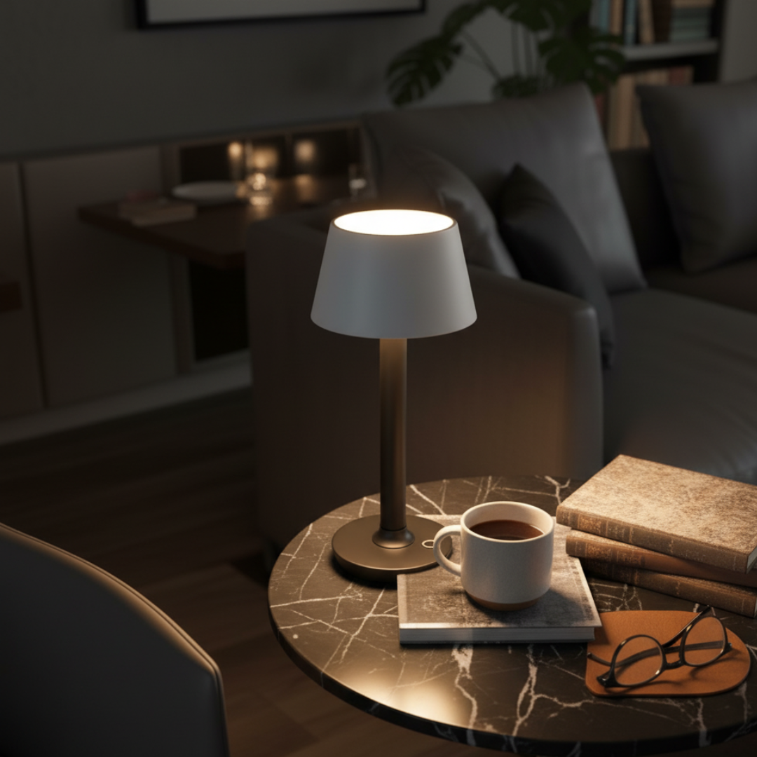 Table Lamp Cordless LED Portable Modern Italian Minimalist Design