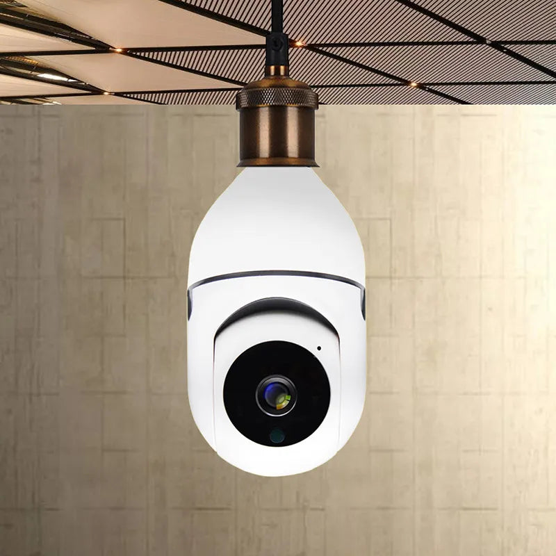 WiFi Bulb Camera – 360° Smart Security Monitor for Chic Home Style