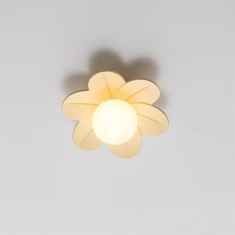 Maintained House Flower Petal Ceiling Light - Cream