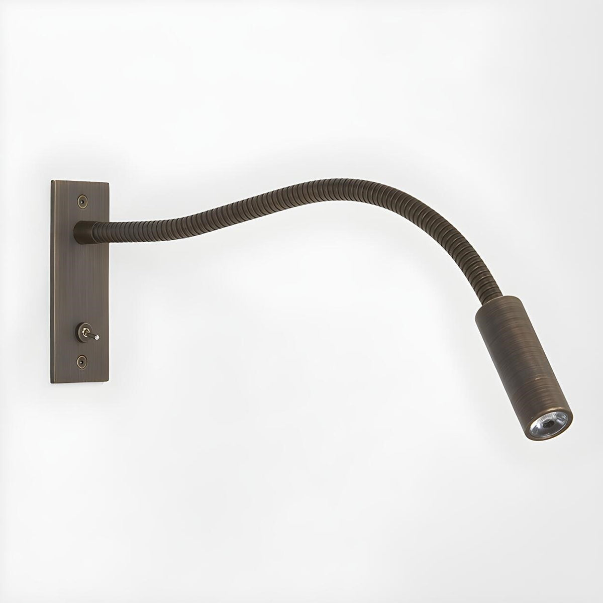 Maintained House Gooseneck LED Reading Wall Light - Bronze