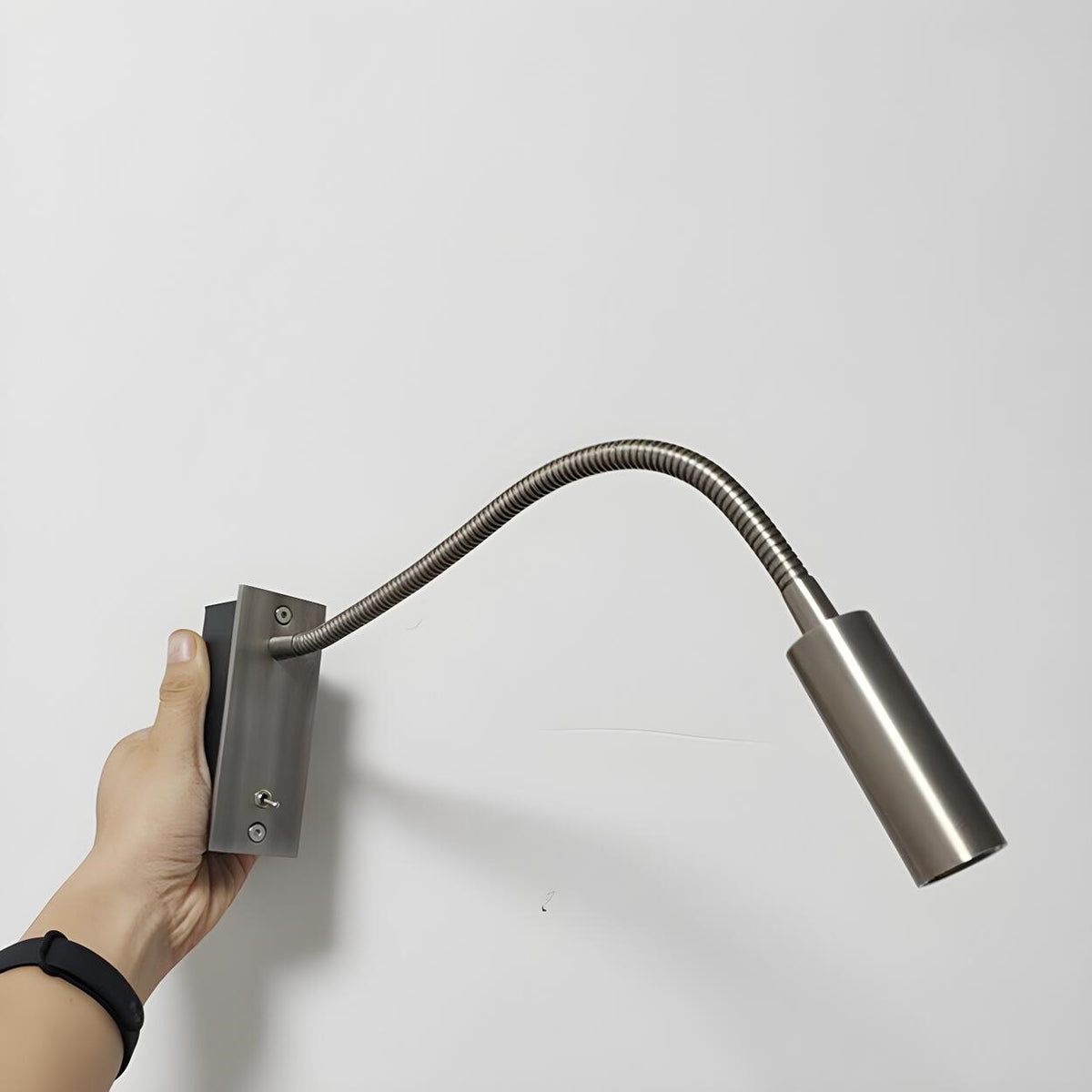 Maintained House Gooseneck LED Reading Wall Light - Nickel