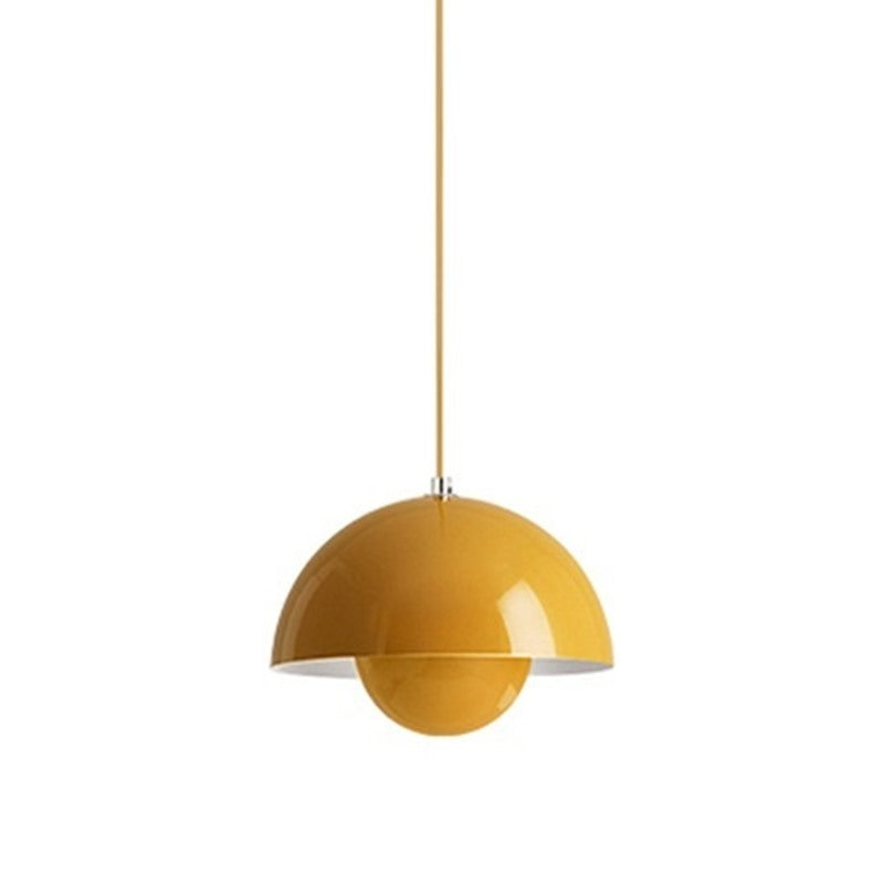 Maintained House Nested Dome Pendant Light - Mustard Yellow