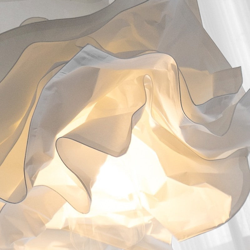 Maintained House Paper Cloud Pendant Light - Soft glow close-up