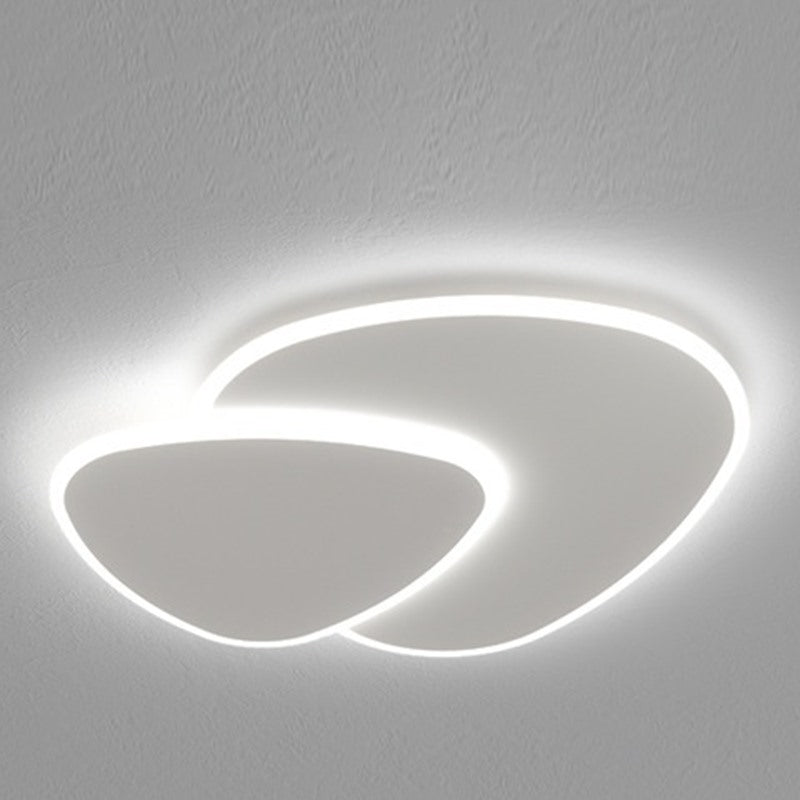 Maintained House Pebble Overlap LED Ceiling Light - White light