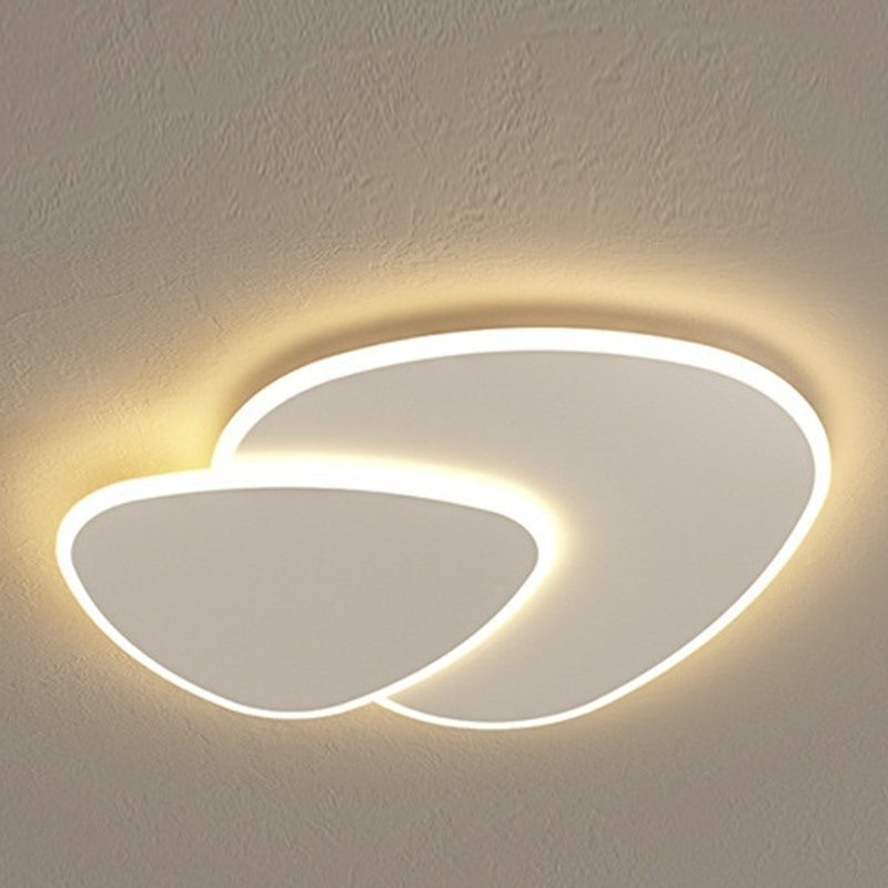Maintained House Pebble Overlap LED Ceiling Light - Dimmable glow