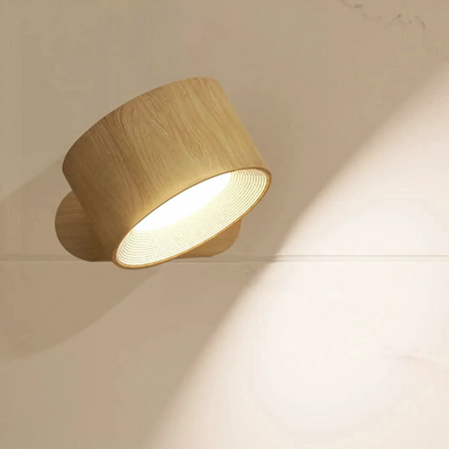 Adjustable Wireless Wall Light | 360° Rotation and USB Rechargeable Battery