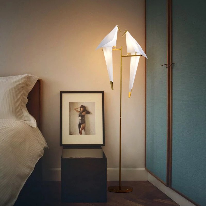 AlaPlica Origami Bird Magnetic Light - Rechargeable LED Sculptural Accent Lamp 4