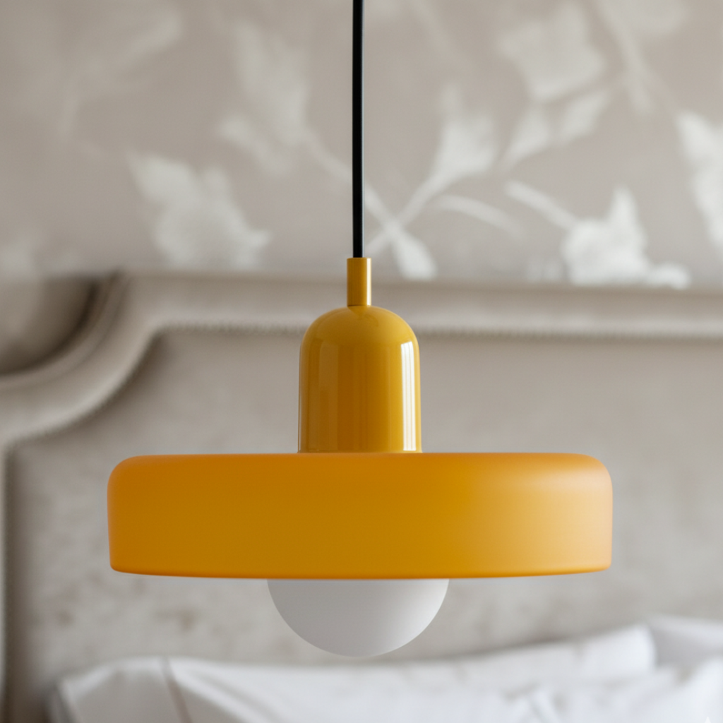 Bauhaus-Inspired Glass Pendant Light – Modern Kitchen Pendant Lighting Fixture 17