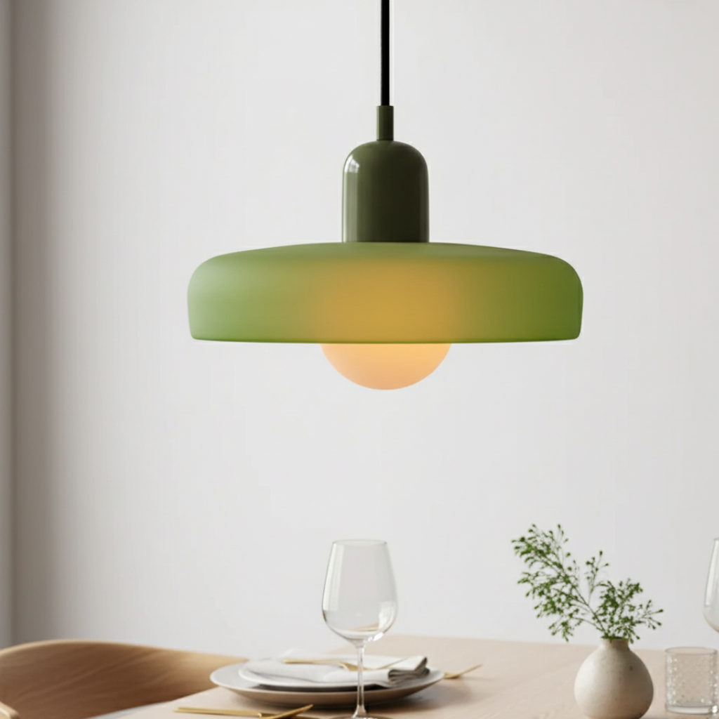 Bauhaus-Inspired Glass Pendant Light – Modern Kitchen Pendant Lighting Fixture 18