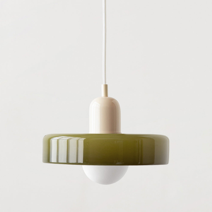 Bauhaus-Inspired Glass Pendant Light – Modern Kitchen Pendant Lighting Fixture 26