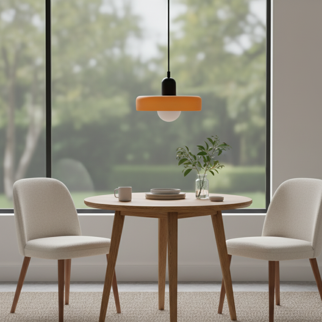 Bauhaus-Inspired Glass Pendant Light – Modern Kitchen Pendant Lighting Fixture 6