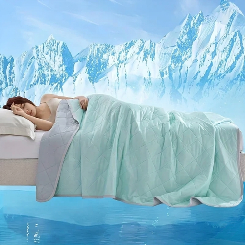 Best Cooling Blanket for Hot Sleepers – Large Dual-Sided Soft Polyester