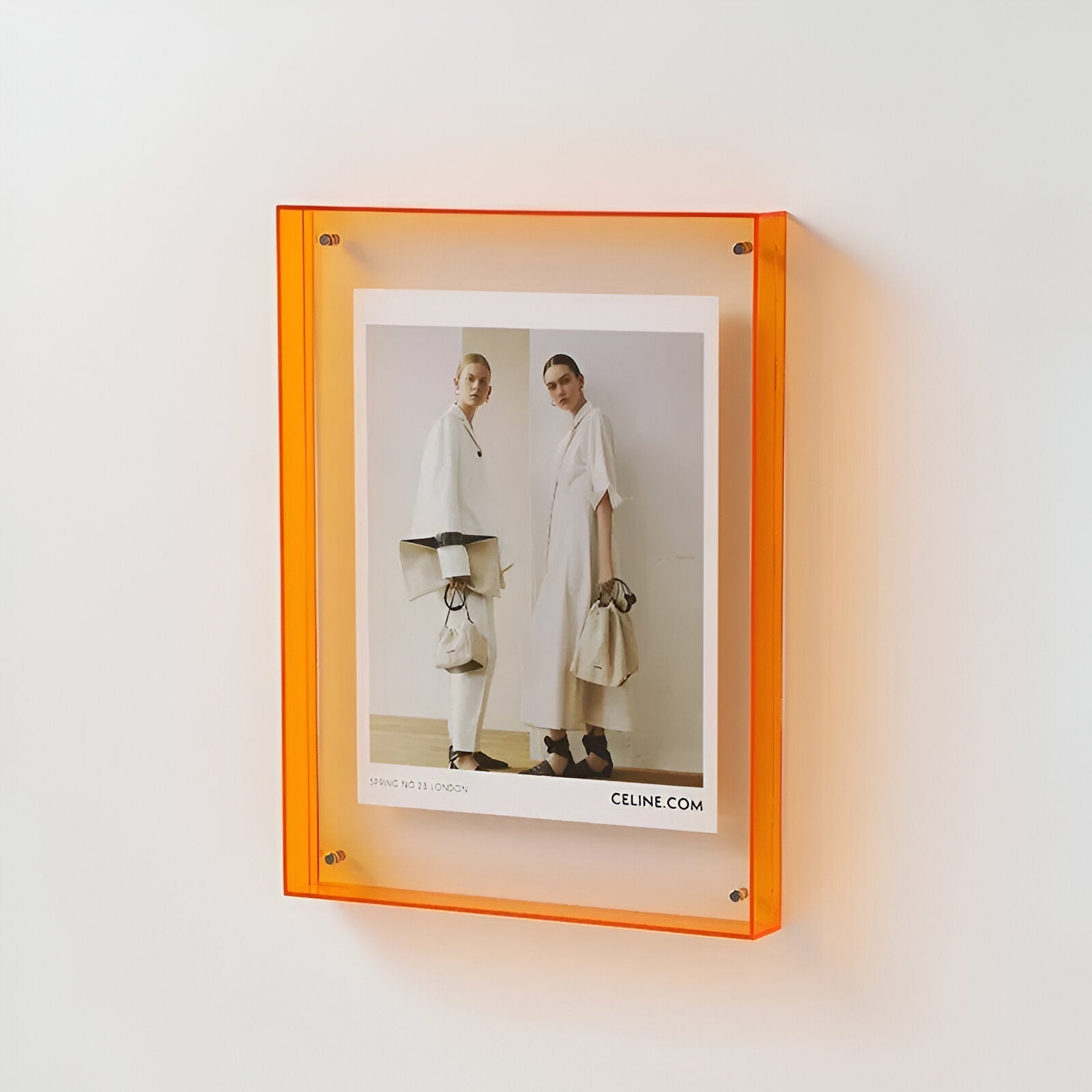 Colored Transparent Acrylic Picture Frame – Modern, Sleek Design for Stylish Displays 13