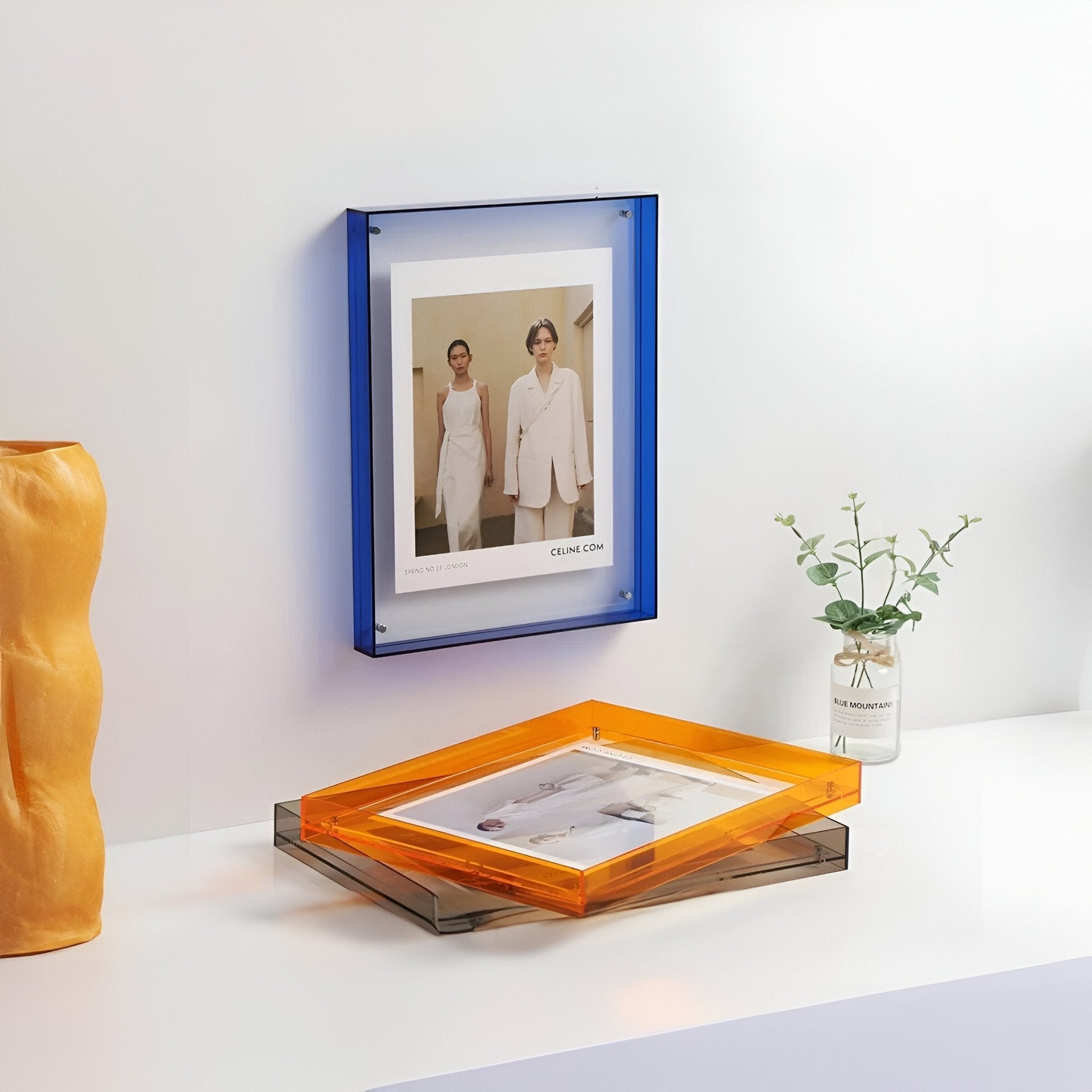Colored Transparent Acrylic Picture Frame – Modern, Sleek Design for Stylish Displays 2
